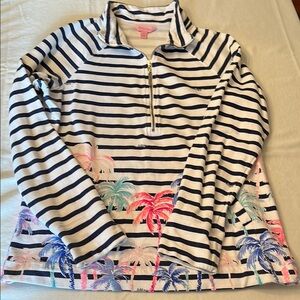 Lilly Pulitzer Striped women’s  quarter zip